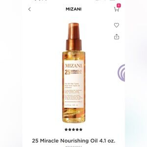 MAZANI  25 Miracle Nourishing Oil - Gold